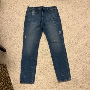 Ann Taylor LOFT curvy skinny jeans